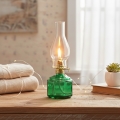 Brilagi - MERLIN petrolejas lampa zaļa