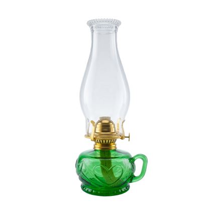 Brilagi - MERLIN petrolejas lampa, zaļa