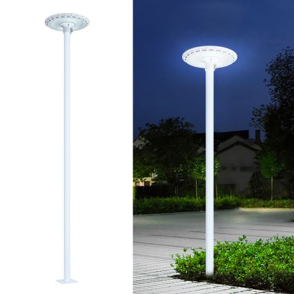 Brilagi - Metāla stienis āra apgaismojuma stabam URBAN 3 m stabs diametrs 58 mm balts