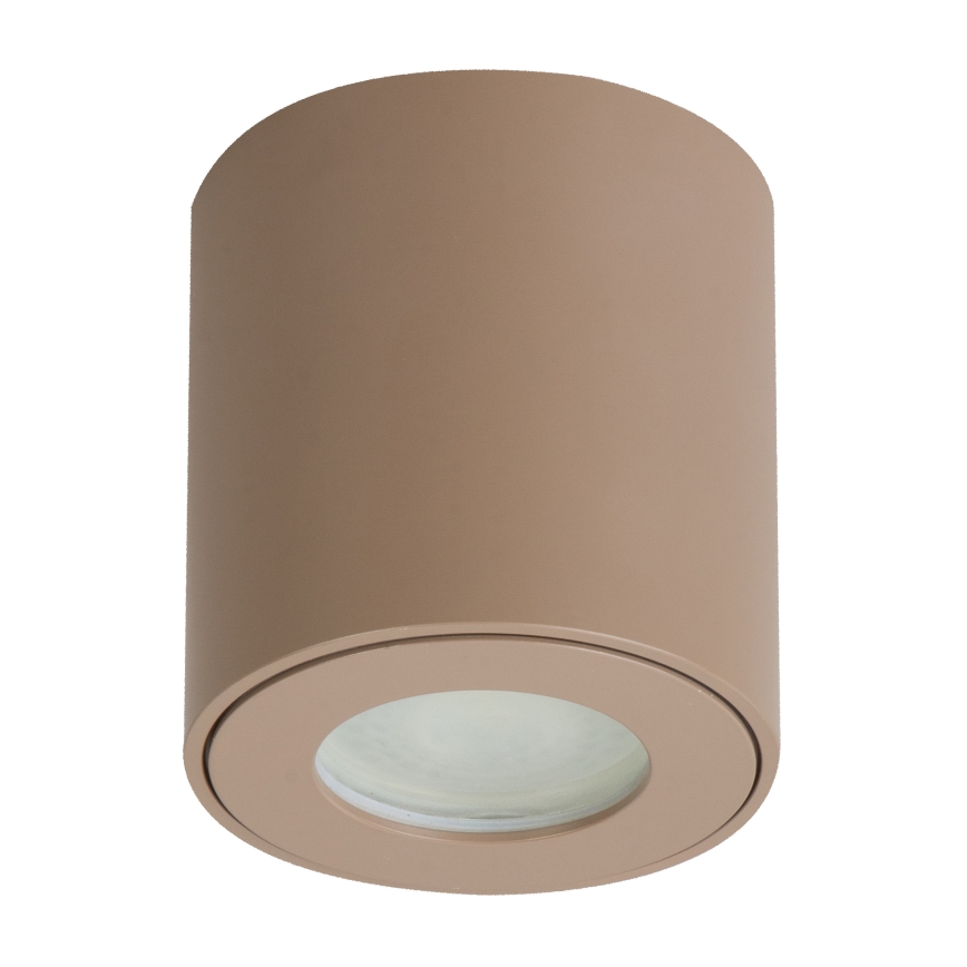 Brilagi - MIA vannas istabas punktgaismeklis 1xGU10/30W/230V 84x80 mm bēšs IP54