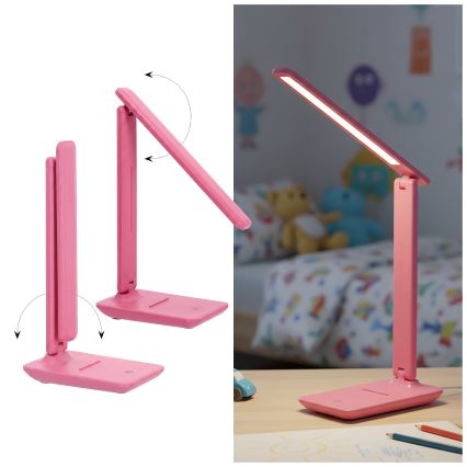 BRILAGI - LED regulējamā galda lampa MODO LED/7W/230V 3000/4000/6500K rozā
