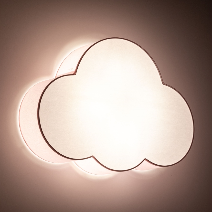 Brilagi - NIMBUS bērnu griestu lampa, 4xE27/15W/230V, rozā