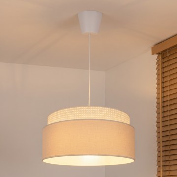 Brilagi - PADOVA krēmkrāsaina pakaramā lampa uz stieples, 1xE27/60W/230V, Ø 40 cm