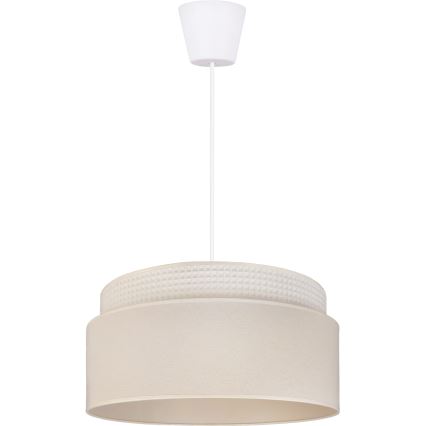 Brilagi - PADOVA krēmkrāsaina pakaramā lampa uz stieples, 1xE27/60W/230V, Ø 40 cm