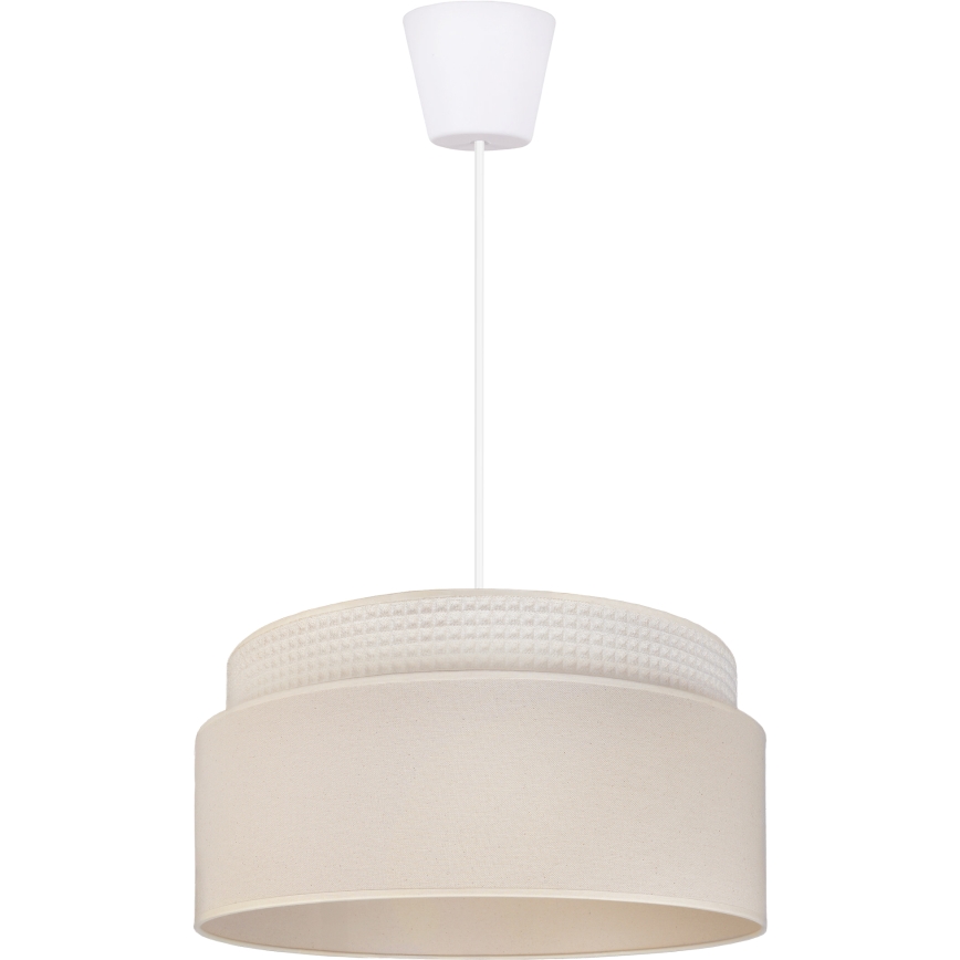 Brilagi - PADOVA krēmkrāsaina pakaramā lampa uz stieples, 1xE27/60W/230V, Ø 40 cm