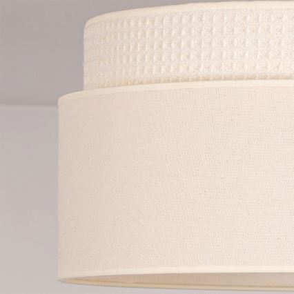 Brilagi - PADOVA krēmkrāsaina pakaramā lampa uz stieples, 1xE27/60W/230V, Ø 40 cm