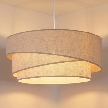 Brilagi - Pakaramā griestu lampa ARROW 1xE27/60W/230V Ø 45 cm, bēša