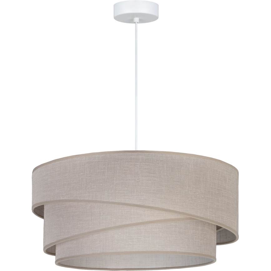 Brilagi - Pakaramā griestu lampa ARROW 1xE27/60W/230V Ø 45 cm, bēša