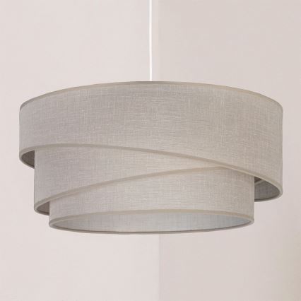 Brilagi - Pakaramā griestu lampa ARROW 1xE27/60W/230V Ø 45 cm, bēša