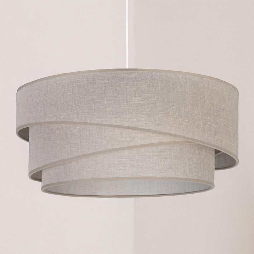 Brilagi - Pakaramā griestu lampa ARROW 1xE27/60W/230V Ø 45 cm, bēša