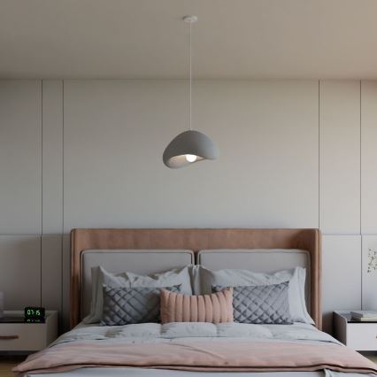 Brilagi - Pakaramā lampa ar kabeli WABI SABI 1xE27/40W/230V Ø 33 cm pelēka