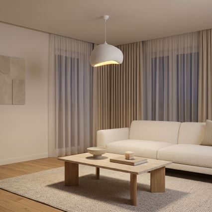 Brilagi - Pakaramā lampa ar kabeli WABI SABI 1xE27/40W/230V Ø 42 cm balta