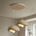 BRILAGI - Pakaramā lampa ar kabeli WABI SABI 2xE27/60W/230V bēša