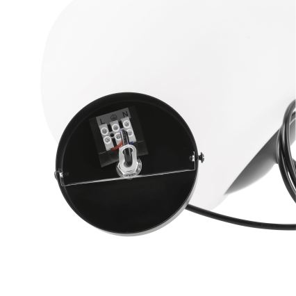 BRILAGI - Pakaramā lampa ar vadu PEBBLES 1xE27/40W/230V Ø 40 cm melna
