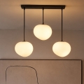 BRILAGI - Pakaramā lampa ar vadu PEBBLES 3xE27/40W/230V melna