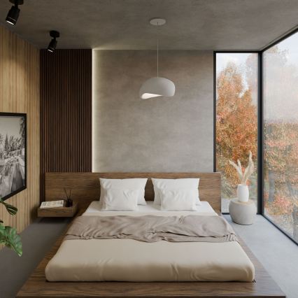 Brilagi - Pakaramā lampa ar vadu WABI SABI 1xE27/40W/230V diametrs 35 cm balta