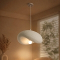BRILAGI - Pakaramā lampa ar vadu WABI SABI 1xE27/60W/230V Ø 40 cm balta