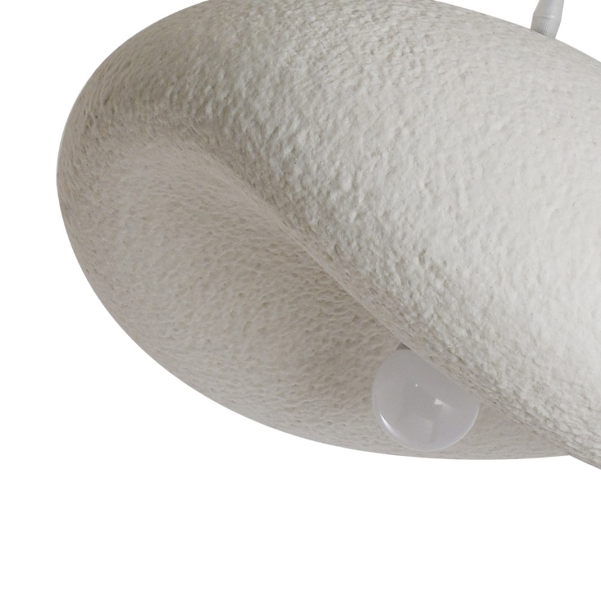 BRILAGI - Pakaramā lampa ar vadu WABI SABI 1xE27/60W/230V Ø 40 cm balta