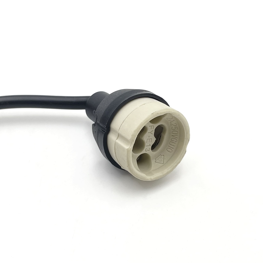 Brilagi - Pakaramā lampa CRISPINA uz vada 1xGU10/10W/230V melna