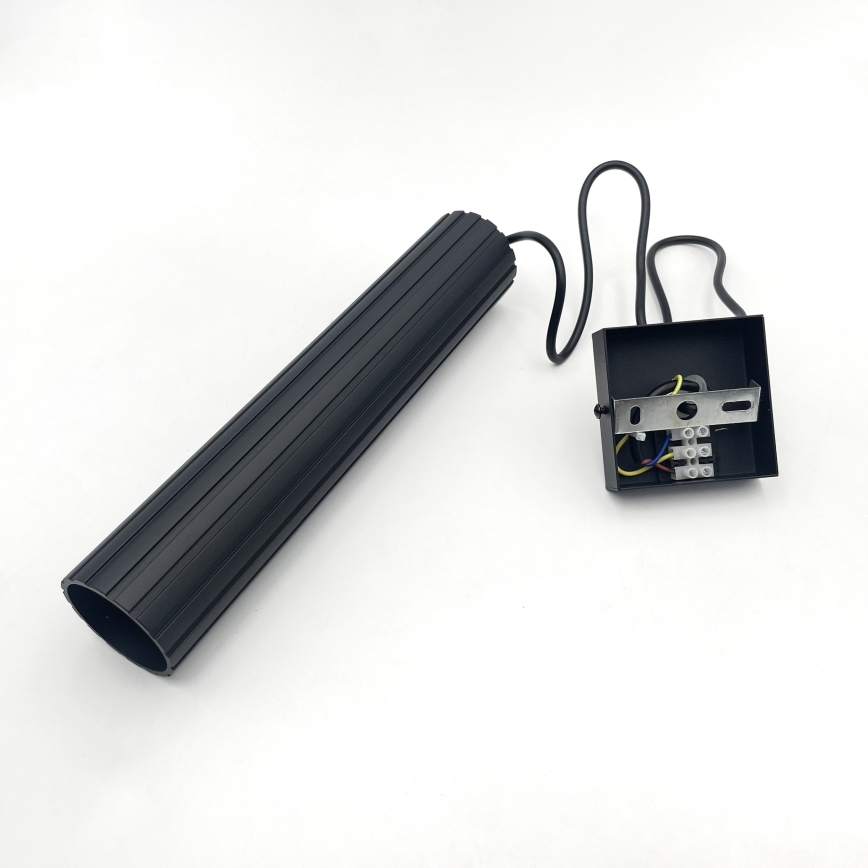 Brilagi - Pakaramā lampa CRISPINA uz vada 1xGU10/10W/230V melna