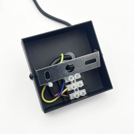 Brilagi - Pakaramā lampa CRISPINA uz vada 1xGU10/10W/230V melna