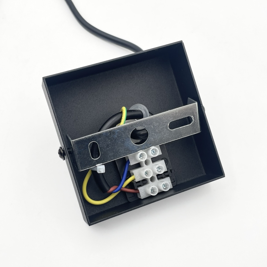 Brilagi - Pakaramā lampa CRISPINA uz vada 1xGU10/10W/230V melna