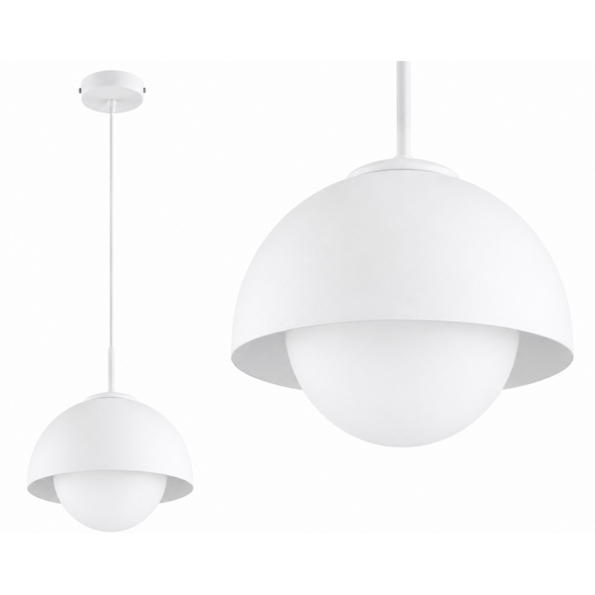 BRILAGI - Pakaramā lampa uz kabeļa COSMO 1xE27/60W/230V Ø 18 cm balta