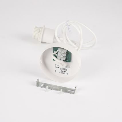 Brilagi - Pakaramā lampa uz kabeļa NORDIC WAVE 1xE27/15W/230V Ø 32 cm lina/balta