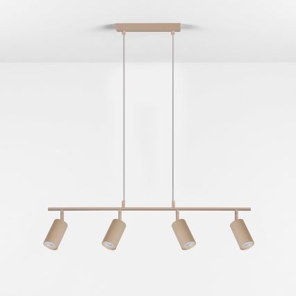 Brilagi - Pakaramā lampa uz kabeļa SELE 4xGU10/30W/230V bēša