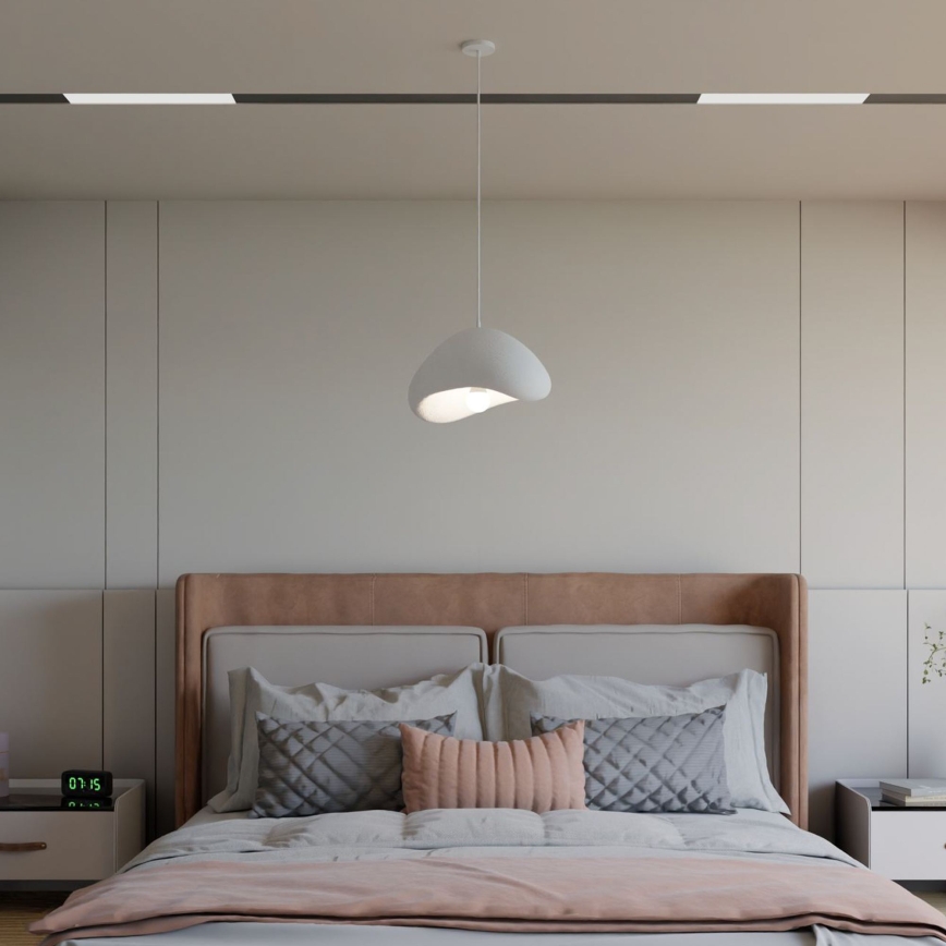 Brilagi - pakaramā lampa uz kabeļa WABI SABI 1xE27/40W/230V balta