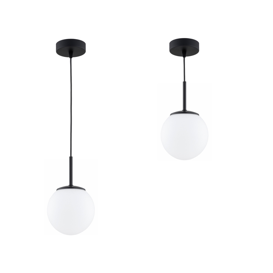BRILAGI - pakaramā lampa uz troses MILO 1xE27/60W/230V melna