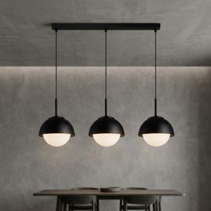 BRILAGI - Pakaramā lampa uz vada COSMO 3xE27/60W/230V melna