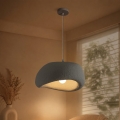 BRILAGI - Pakaramā lampa uz vada WABI SABI 1xE27/60W/230V Ø 40 cm pelēka