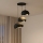 Brilagi - pakaramā lampa uz vada WABI SABI 3xE27/40W/230V pr. 60 cm melna