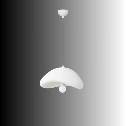 Brilagi - Pakaramā lampa WABI SABI ar vadu 1xE27/40W/230V Ø 42 cm, balta