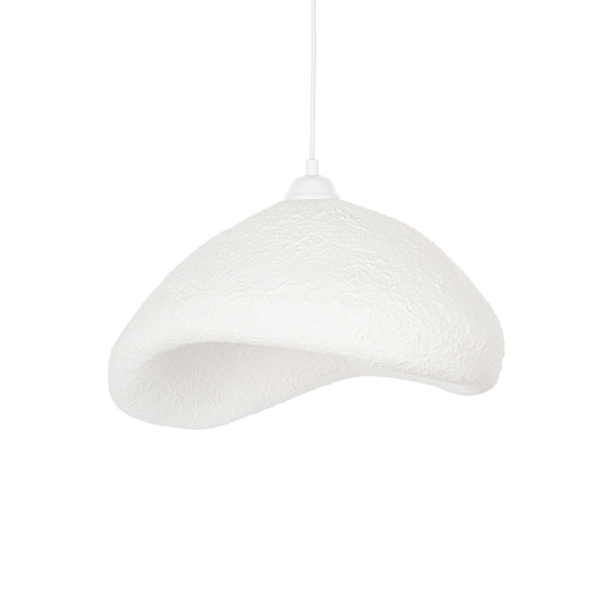 Brilagi - Pakaramā lampa WABI SABI ar vadu 1xE27/40W/230V Ø 42 cm, balta