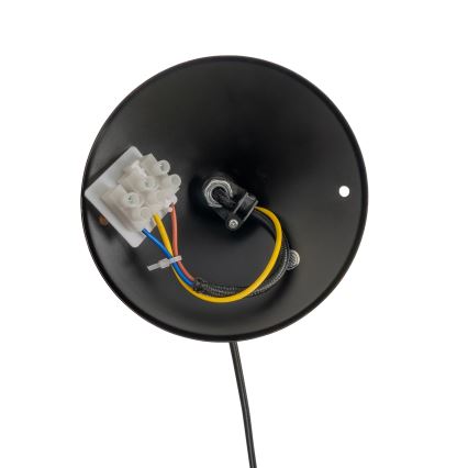 BRILAGI - pakaramā lustra ar vadu FORGE 1xE27/60W/230V Ø 36 cm brūna