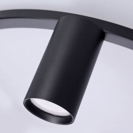 BRILAGI - Pakaramā lustra SELE uz troses 6xGU10/30W/230V melna