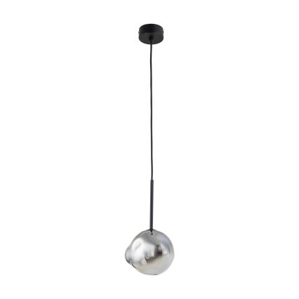 Brilagi - Pakaramā lustra uz vada VULCANO 1xG9/8W/230V melna/dūmaina melna