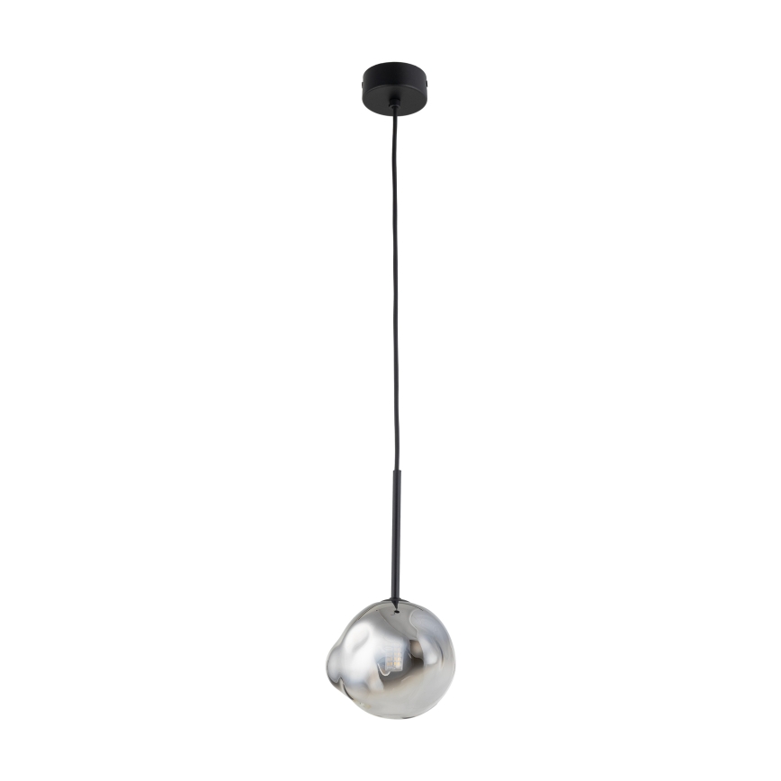 Brilagi - Pakaramā lustra uz vada VULCANO 1xG9/8W/230V melna/dūmaina melna
