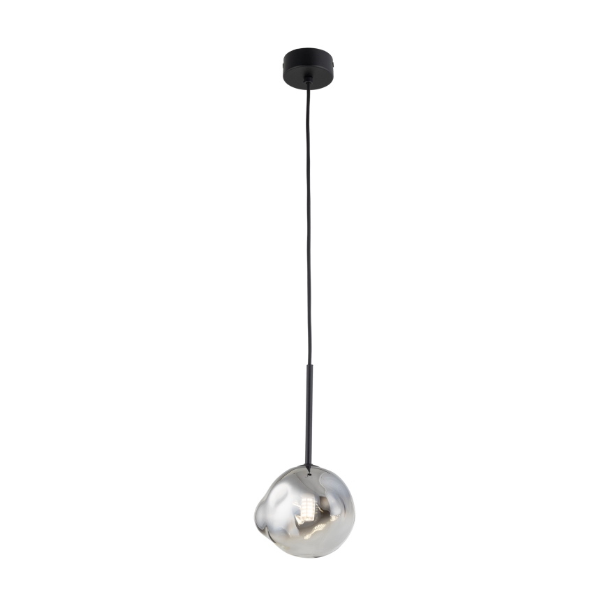 Brilagi - Pakaramā lustra uz vada VULCANO 1xG9/8W/230V melna/dūmaina melna