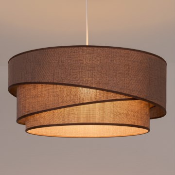 Brilagi - Pakaramais gaismeklis ar kabeli ARROW 1xE27/60W/230V Ø 45 cm brūns