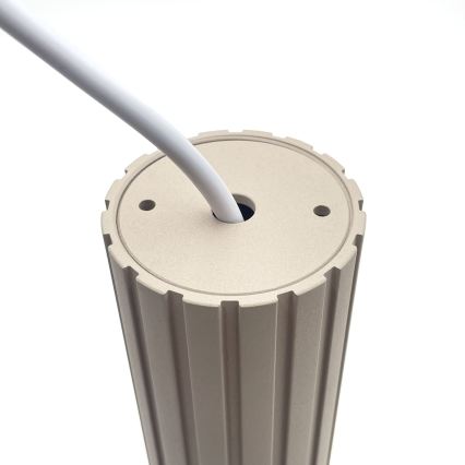 Brilagi - Pakaramais gaismeklis ar vadu CRISPINA 1xGU10/10W/230V bēšs