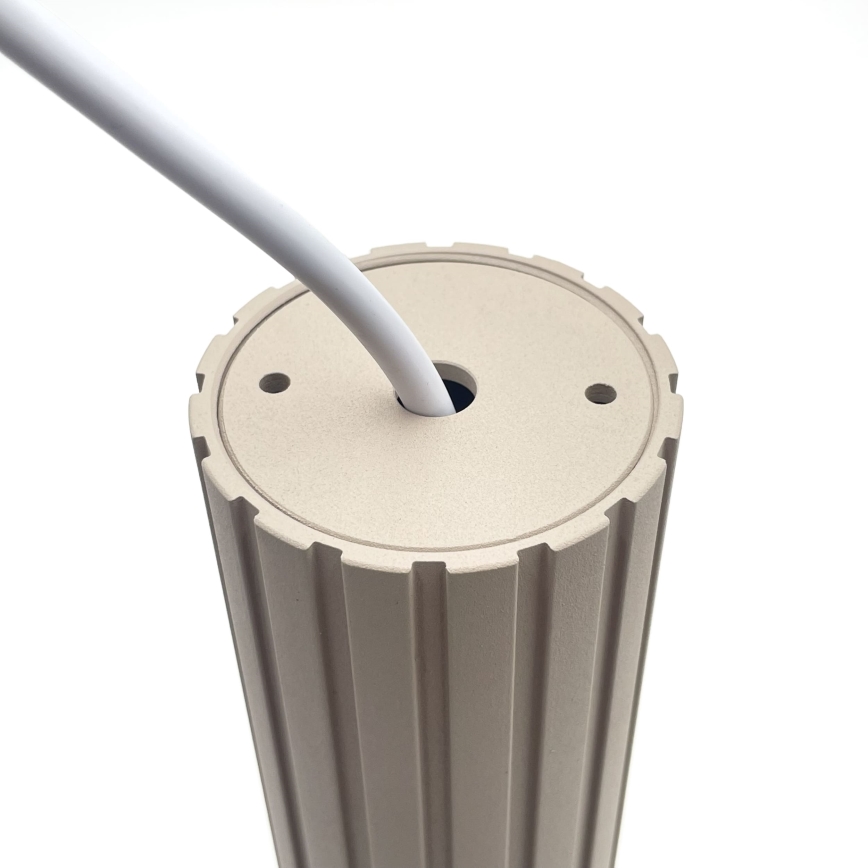 Brilagi - Pakaramais gaismeklis ar vadu CRISPINA 1xGU10/10W/230V bēšs