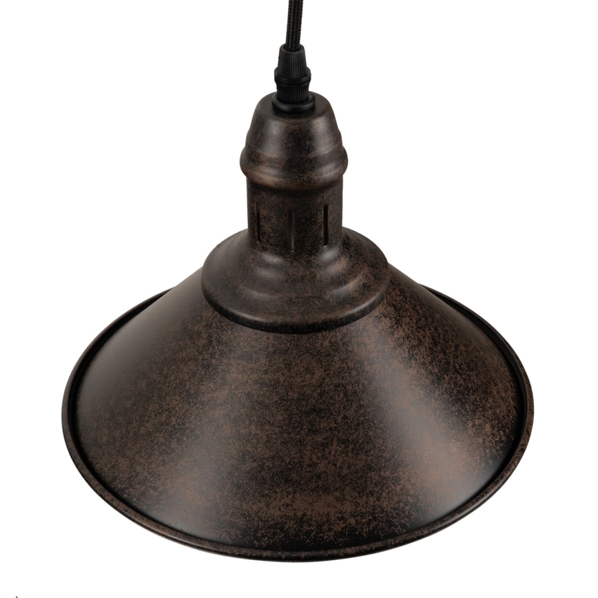 BRILAGI - Pakaramais gaismeklis ar vadu FORGE 1xE27/60W/230V Ø 22 cm brūns