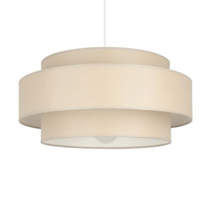 Brilagi - Pakaramais gaismeklis RESNA 1xE27/60W/230V Ø 40 cm, bēšs