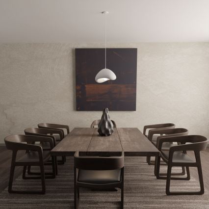 Brilagi - Pakaramais gaismeklis uz vada WABI SABI 1xE27/40W/230V Ø 33 cm balts