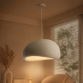 BRILAGI - Pakaramais gaismeklis uz vada WABI SABI 1xE27/60W/230V Ø 50 cm balts