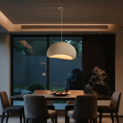 BRILAGI - Pakaramais gaismeklis uz vada WABI SABI 1xE27/60W/230V Ø 50 cm balts