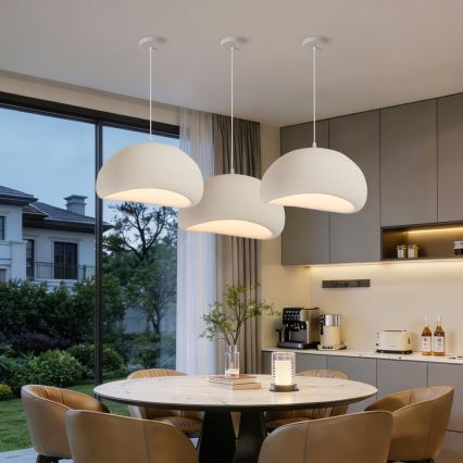 BRILAGI - Pakaramais gaismeklis uz vada WABI SABI 1xE27/60W/230V Ø 50 cm balts